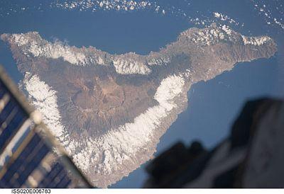 Tenerife from space