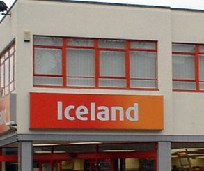 Iceland supermarket
