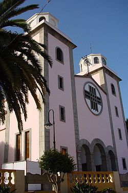 the church at La Matanza, Tenerife