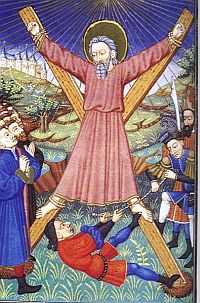 Saint Andrew crucifiction