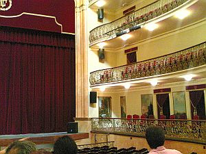 Teatro Leal, La Laguna, Tenerife, interior