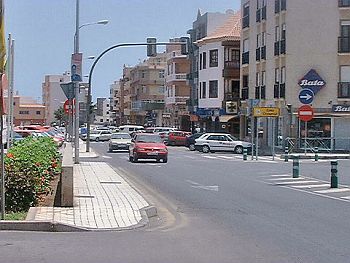 Las Galletas town centre